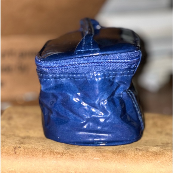 Christian Dior NIB VIP Blue Patent-like Cosmetic Vanity or Pouch - Picture 7 of 16